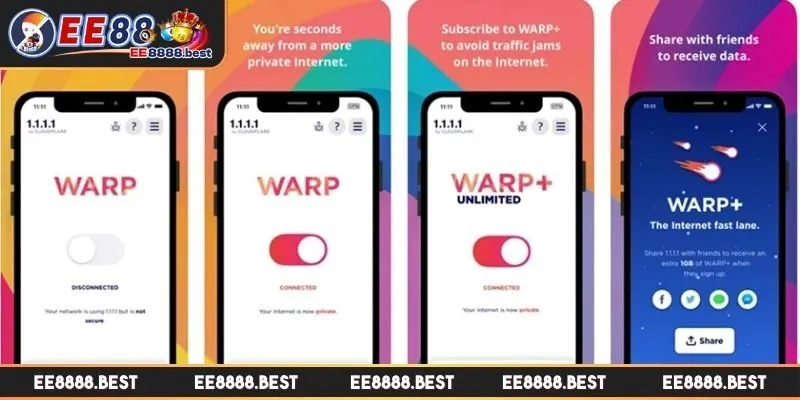 Ưu điểm khi tải app 1.1.1.1