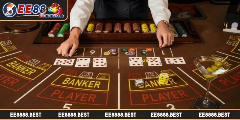 Cách kiếm tiền từ Baccarat bằng thuật Martingale